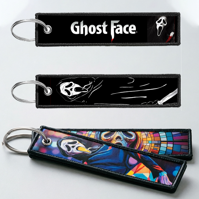 Women Accessories Chain - سلسلة مفاتيح GHOST FACE للرجال والنساء،