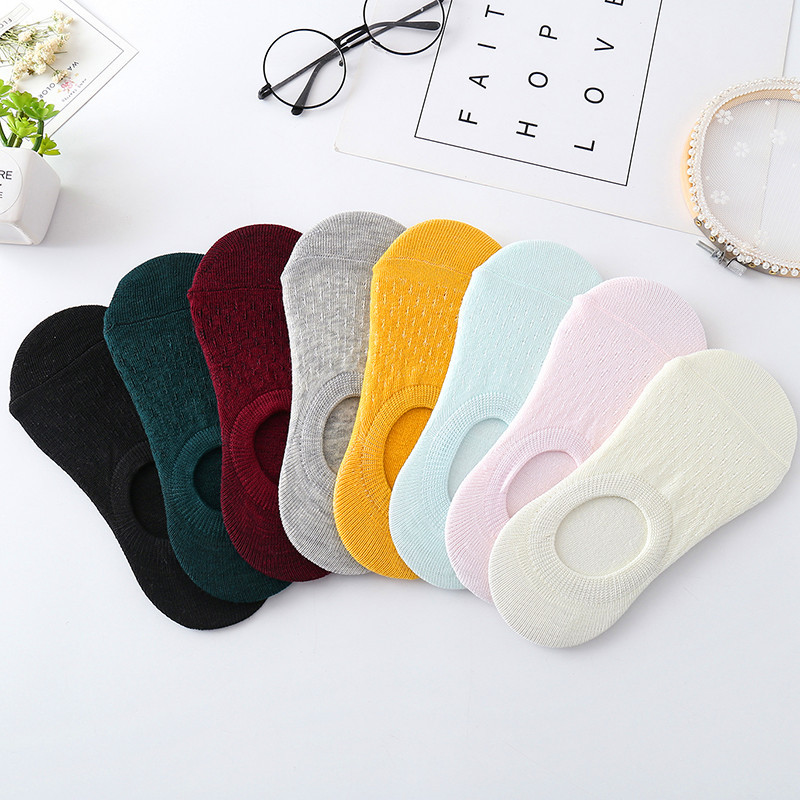 Women'S Ankle Accessories - مجموعة جوارب قارب غير مرئية للنساء