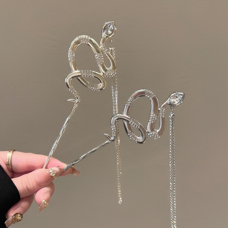 Women Accessories Chain - 1 قطعة العصي الشعر ثعبان لهجة