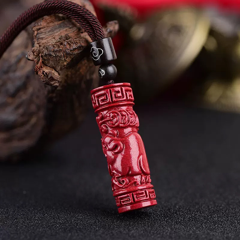 قلادة سينابار حمراء مع قلادة ز - مراجعة Women Accessories Products وسعره