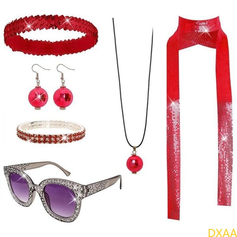DXAA 60S 70S إكسسوارات ديسكو أ - مراجعة Women'S Accessories In The 60S وسعره
