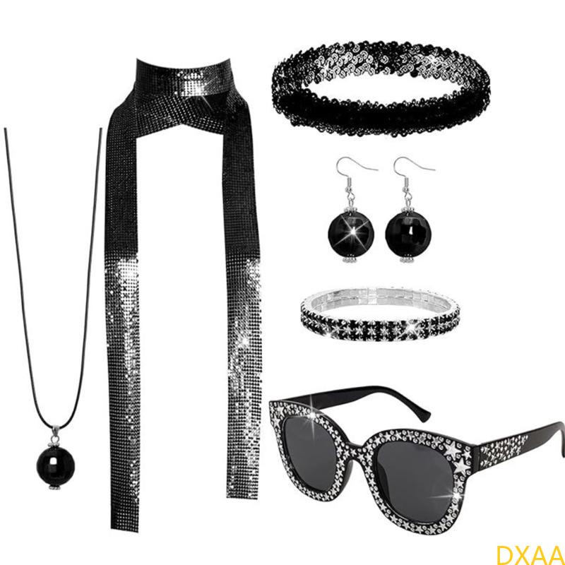 DXAA 60S 70S إكسسوارات ديسكو أ - مراجعة Women'S Accessories In The 60S وسعره