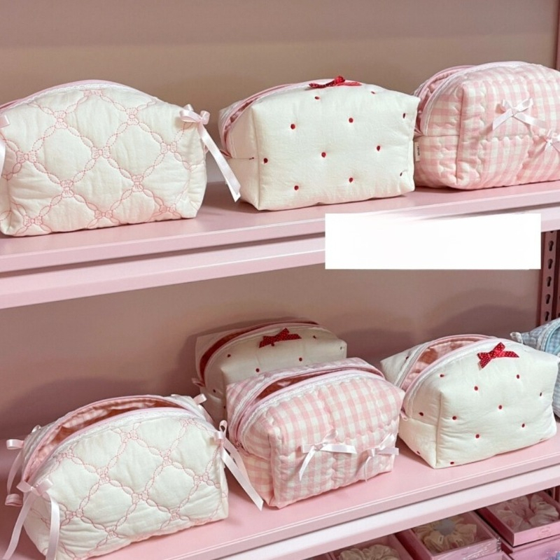 حقيبة مكياج جديدة مبطنة يدوية  - مراجعة Women Accessories Wholesale China وسعره