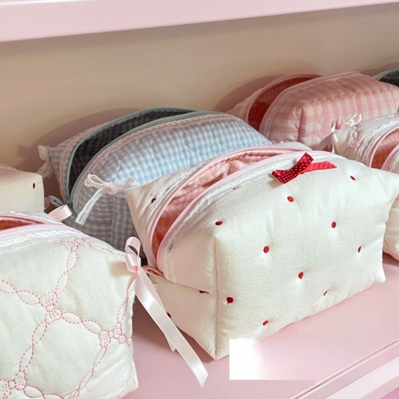 حقيبة مكياج جديدة مبطنة يدوية  - مراجعة Women Accessories Wholesale China وسعره