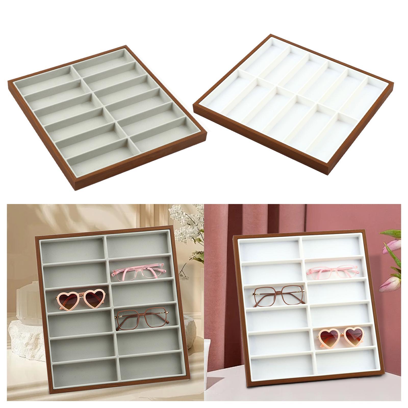 صندوق عرض النظارات بـ 12 فتحة، - مراجعة Women Accessories Drawer وسعره