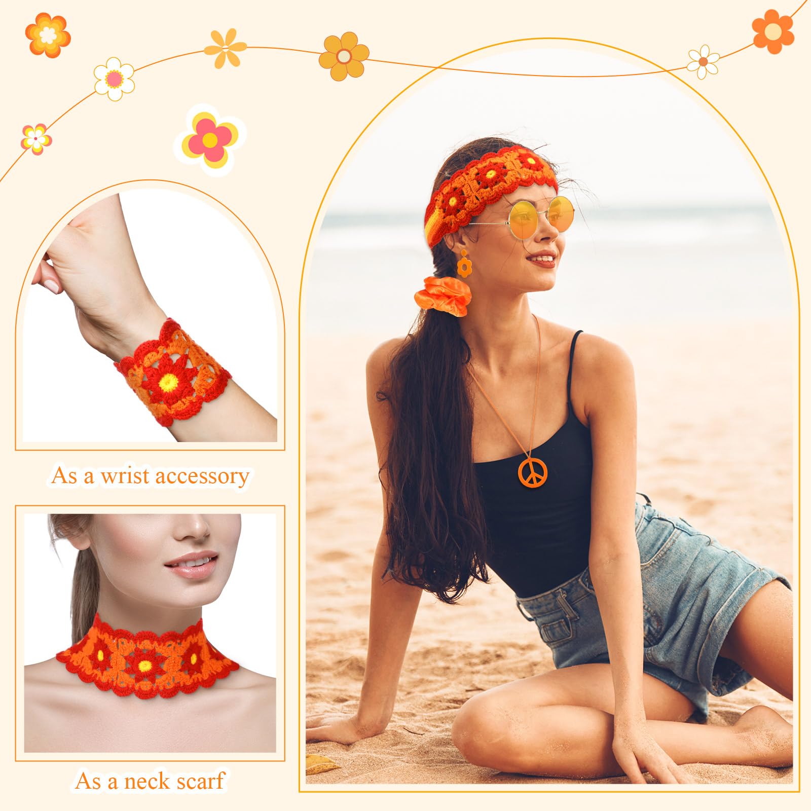 5 قطع من إكسسوارات الهيب هوب ل - مراجعة Women'S Accessories In The 60S وسعره