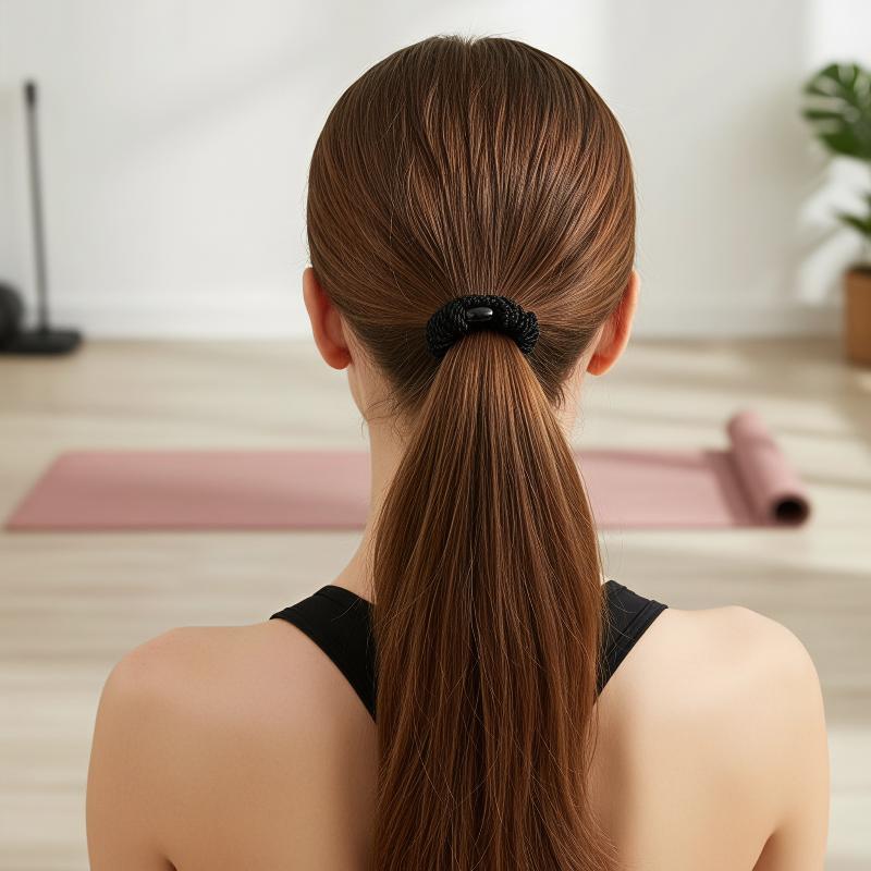8/15 قطعة من ربطات الشعر المضف - مراجعة Women'S Exercise Accessories وسعره