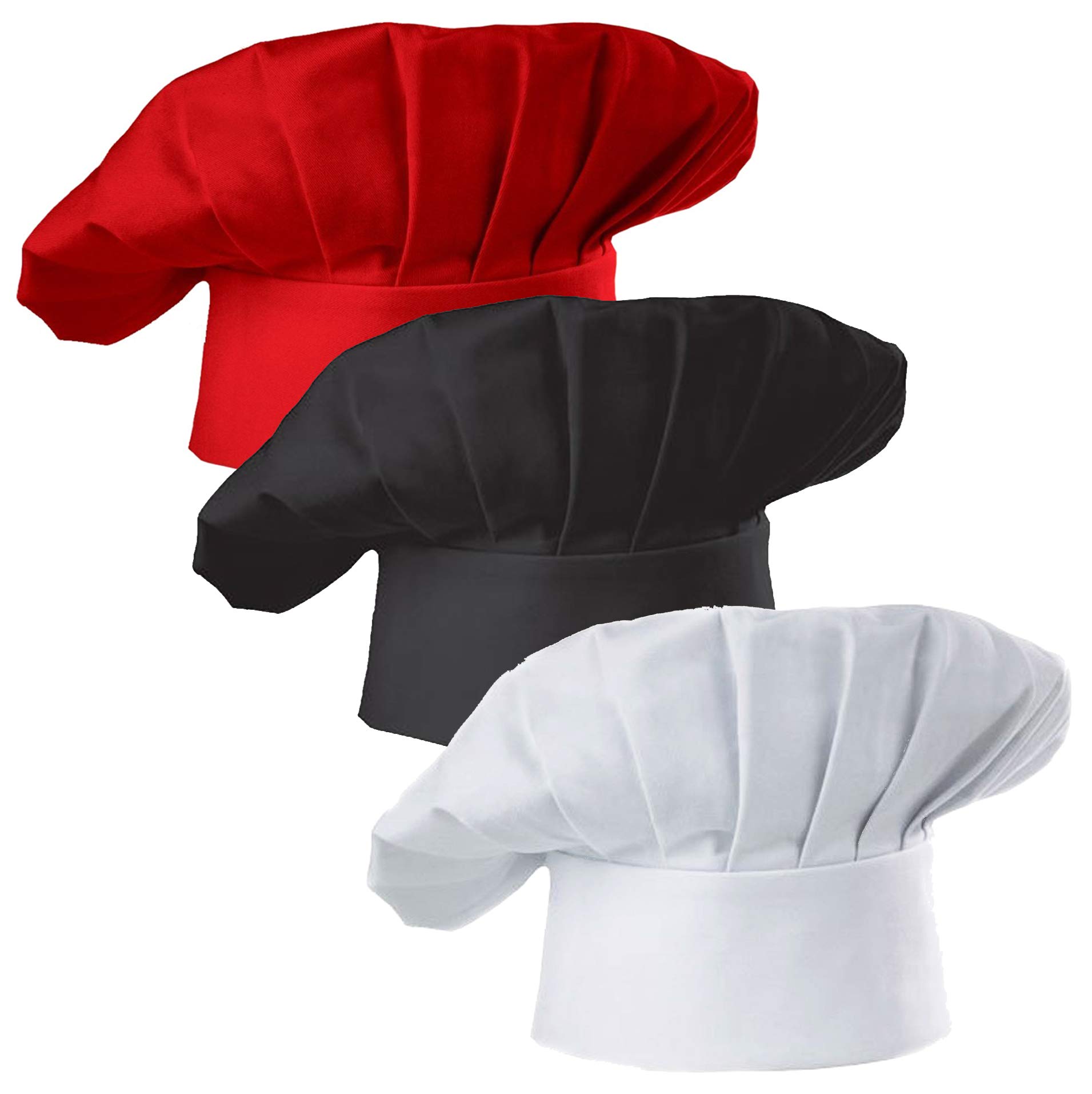 مجموعة من 3 قبعات طهاة للبالغي - مراجعة Women Kitchen Accessories وسعره