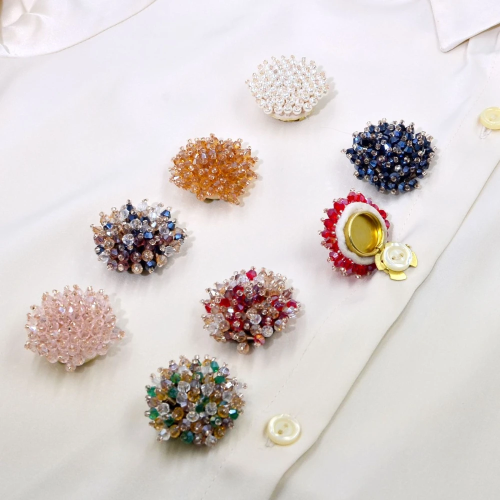 قطعتان من أغطية الأزرار الأنيق - مراجعة Women Accessories Products وسعره