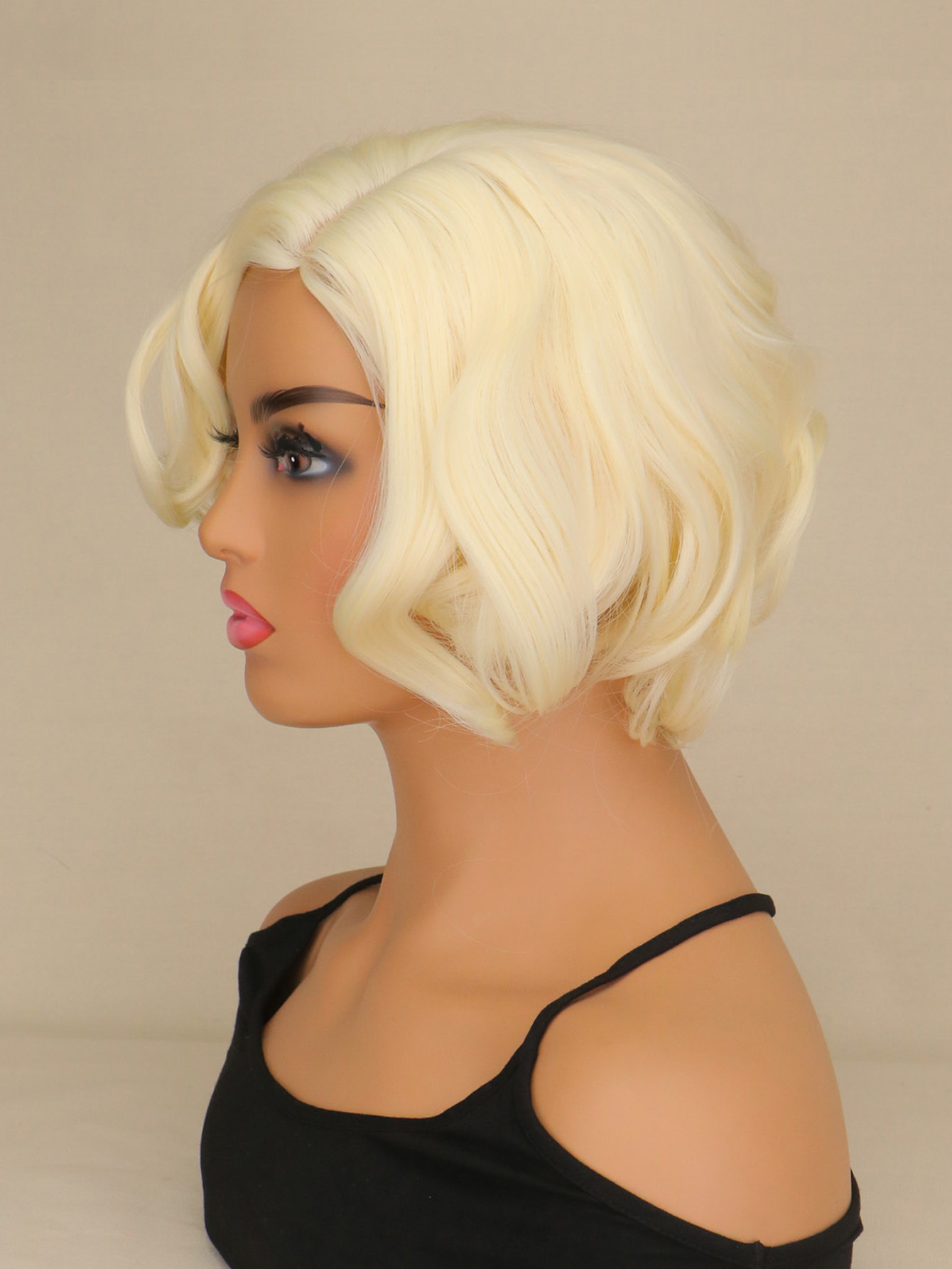 شعر مستعار صناعي قصير مجعد للن - مراجعة Women'S Accessories In The 60S وسعره