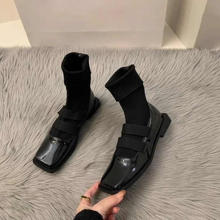 النمط البريطاني مربع جوارب محب - مراجعة Women'S Ankle Accessories وسعره