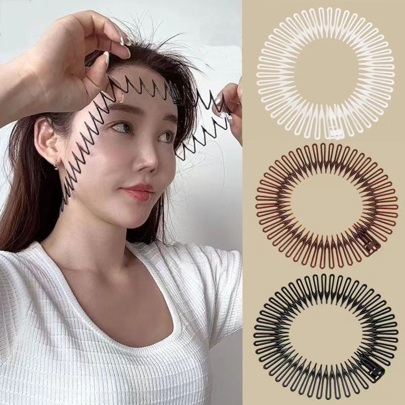 مشط مرن مطاطي بلاستيكي دائري ب - مراجعة Women Accessories Wholesale China وسعره