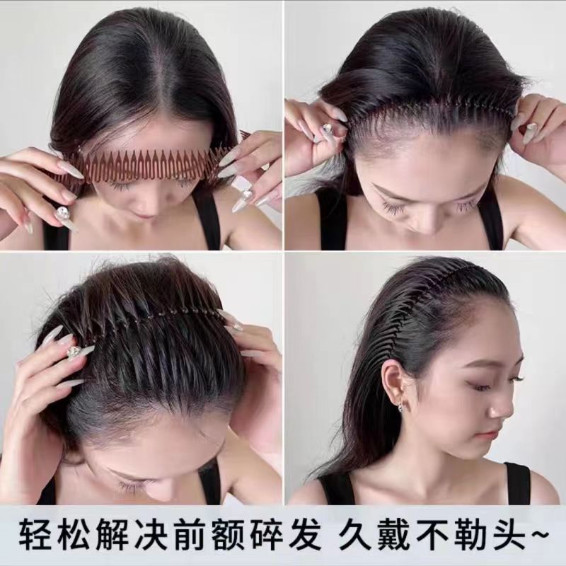 مشط مرن مطاطي بلاستيكي دائري ب - مراجعة Women Accessories Wholesale China وسعره