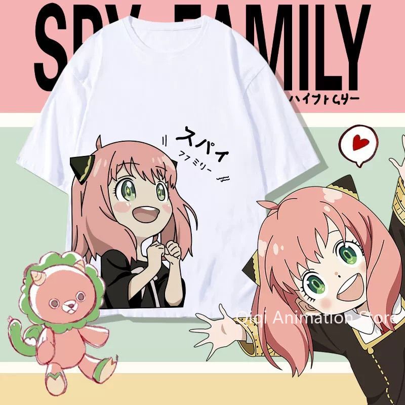 تي شيرت SPY×FAMILY Anime Anya  - مراجعة Women'S Clothing And Accessories وسعره