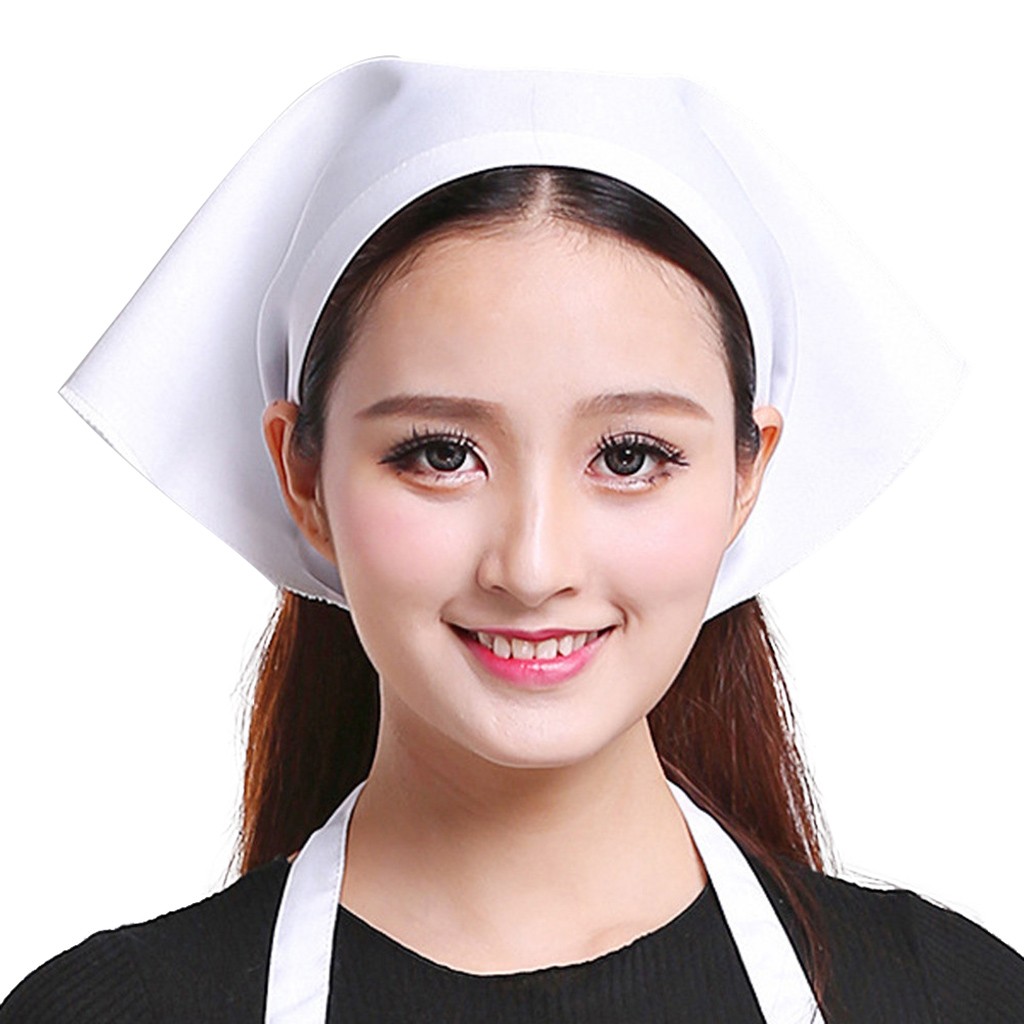قبعة طاهي رقيقة ومتينة بلون وا - مراجعة Women Kitchen Accessories وسعره