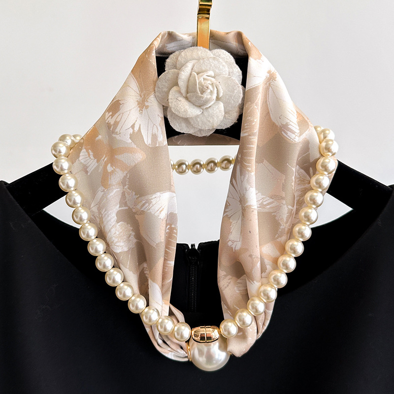وشاح حريري رفيع بشريط صغير وقل - مراجعة Women Accessories Wholesale China وسعره