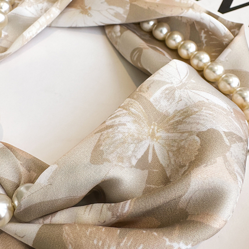 وشاح حريري رفيع بشريط صغير وقل - مراجعة Women Accessories Wholesale China وسعره
